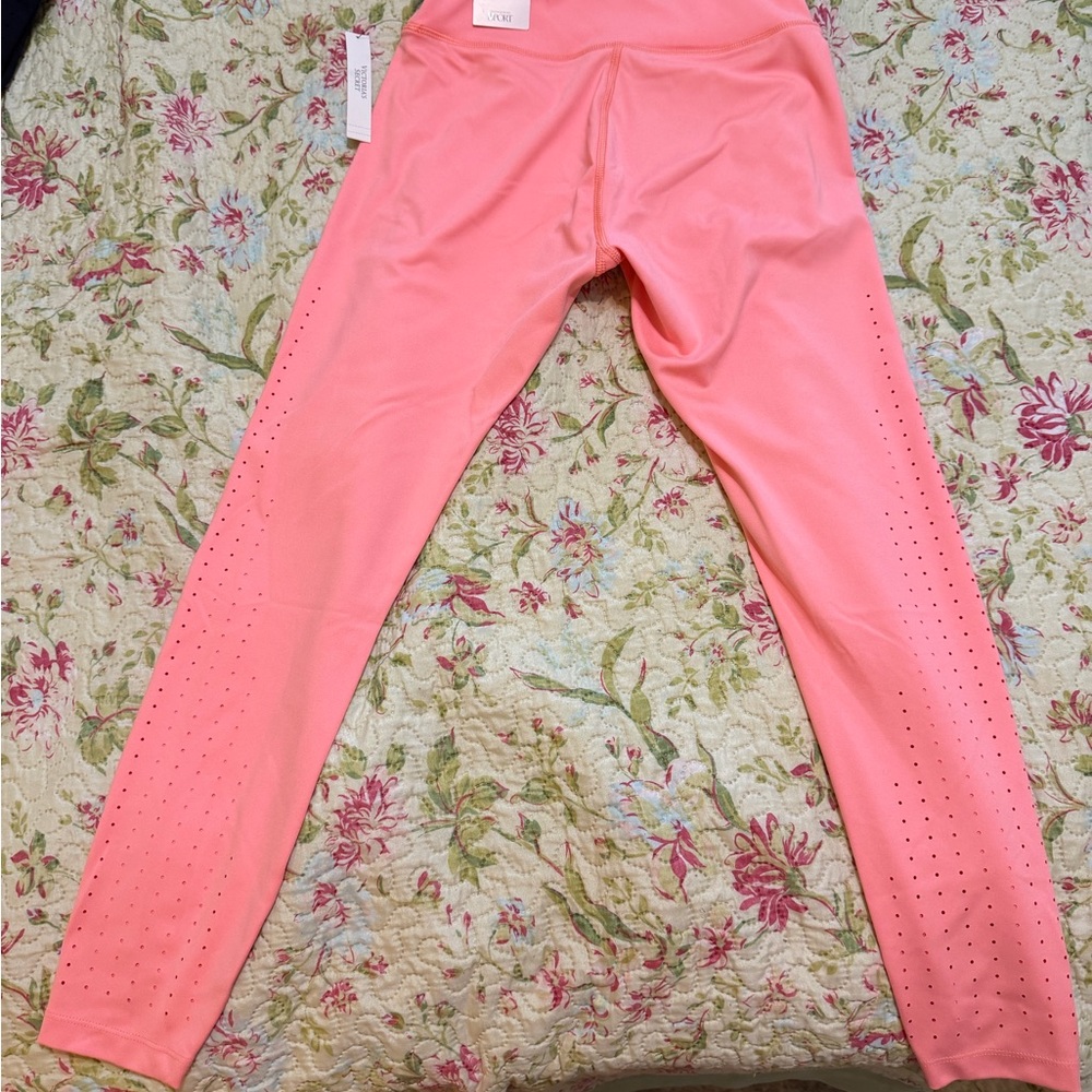 victoria’s Secret Leggings with Perforated Design
